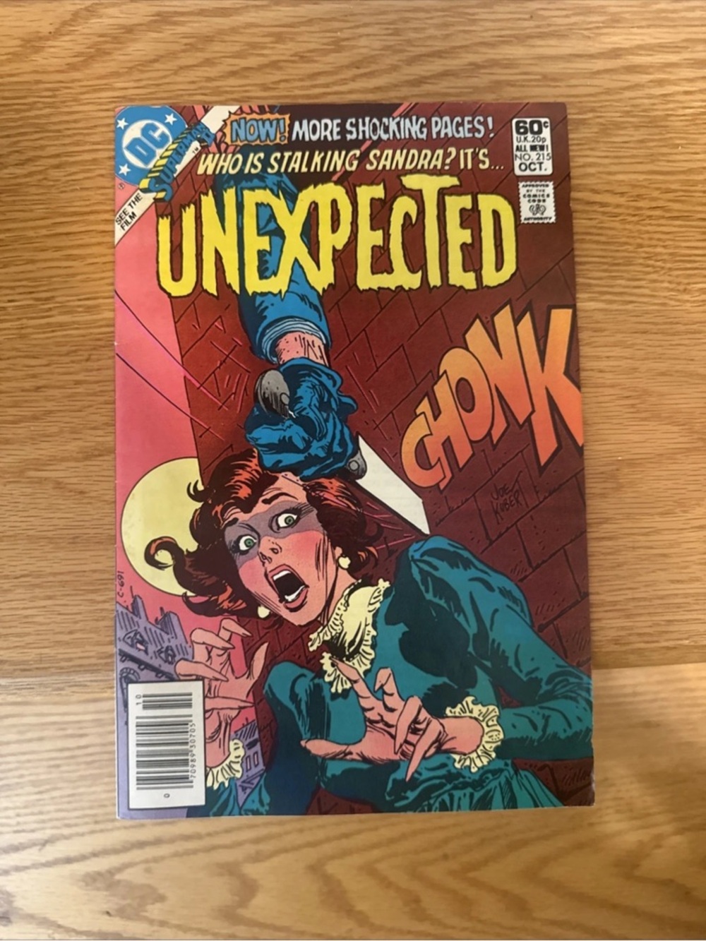 DC Comics "Unexpected" #215 The Unexpected #215 (DC Comics October 1981) vintage